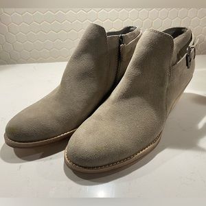 Eileen Fisher-Suede ankle boot